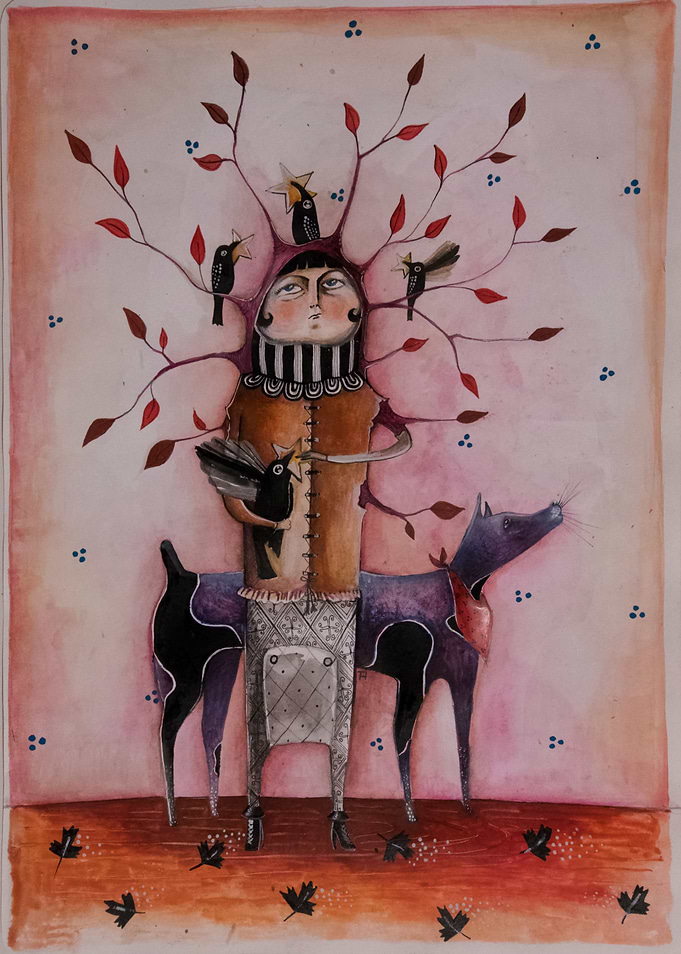 The little tree girl