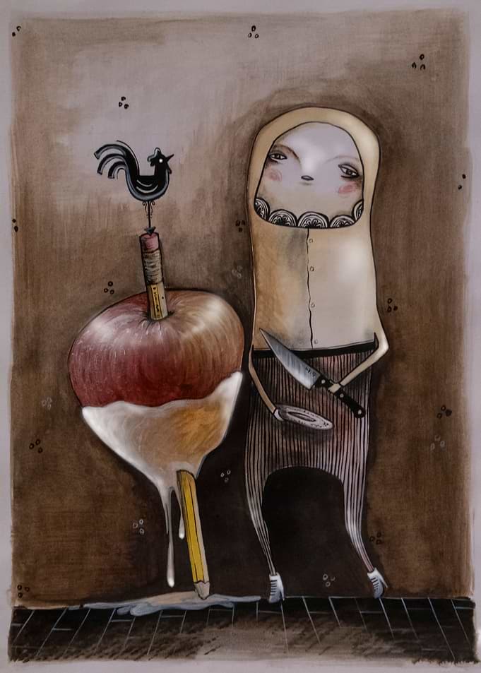 The apple slicer