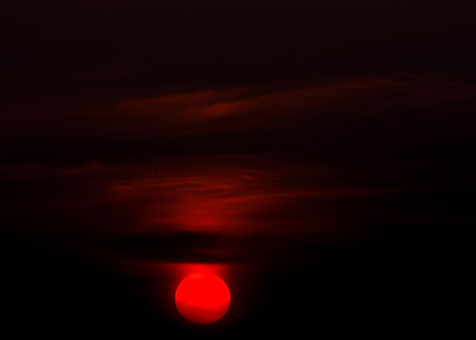 Swabian sunset