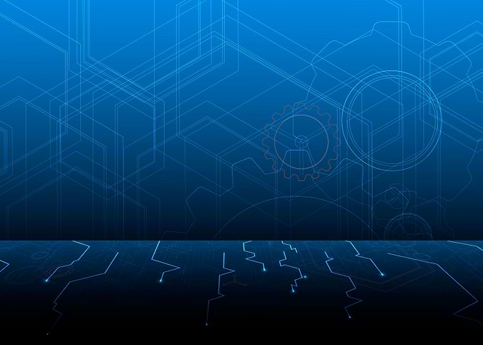 Abstract tech background
