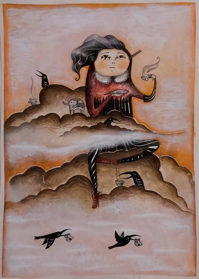 Head in the clouds