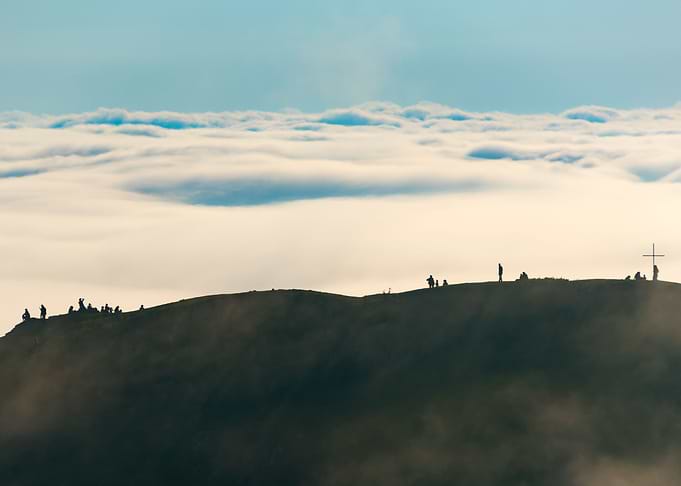 Above tthe clouds