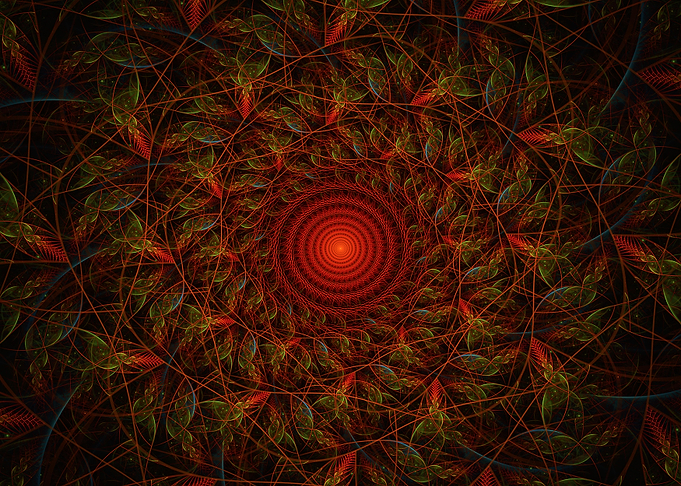 Crimson Vine Vortex