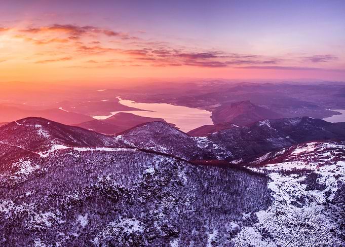 Winter sunset part II