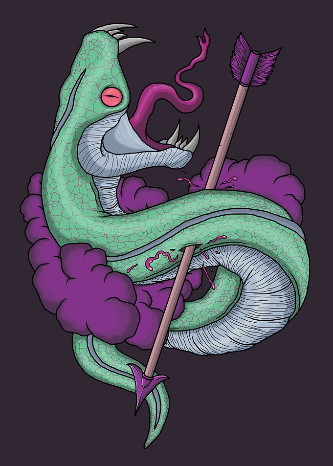 IMPALED SNAKE