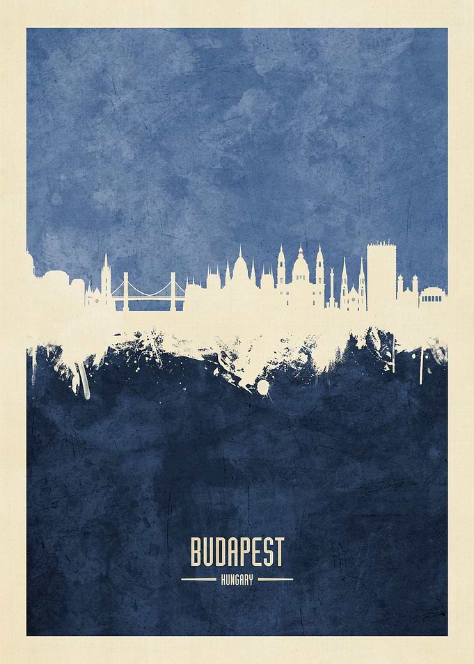 Budapest Hungary Skyline