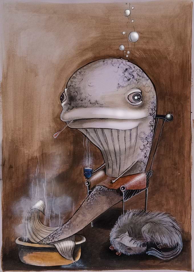 The sick whale