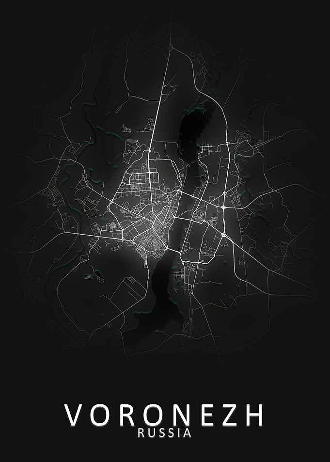 Voronezh Russia City Map