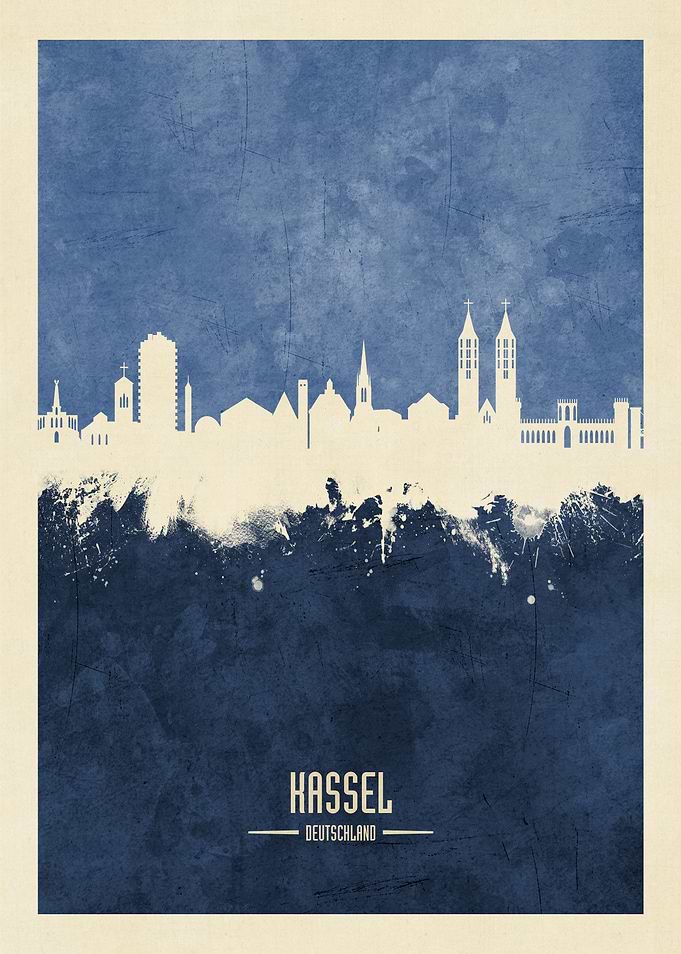 Kassel Germany Skyline
