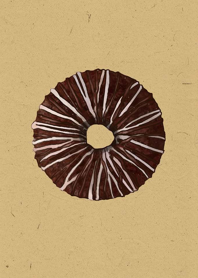 Choco Glazed Donut