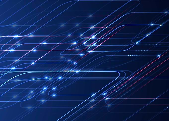 Abstract tech background