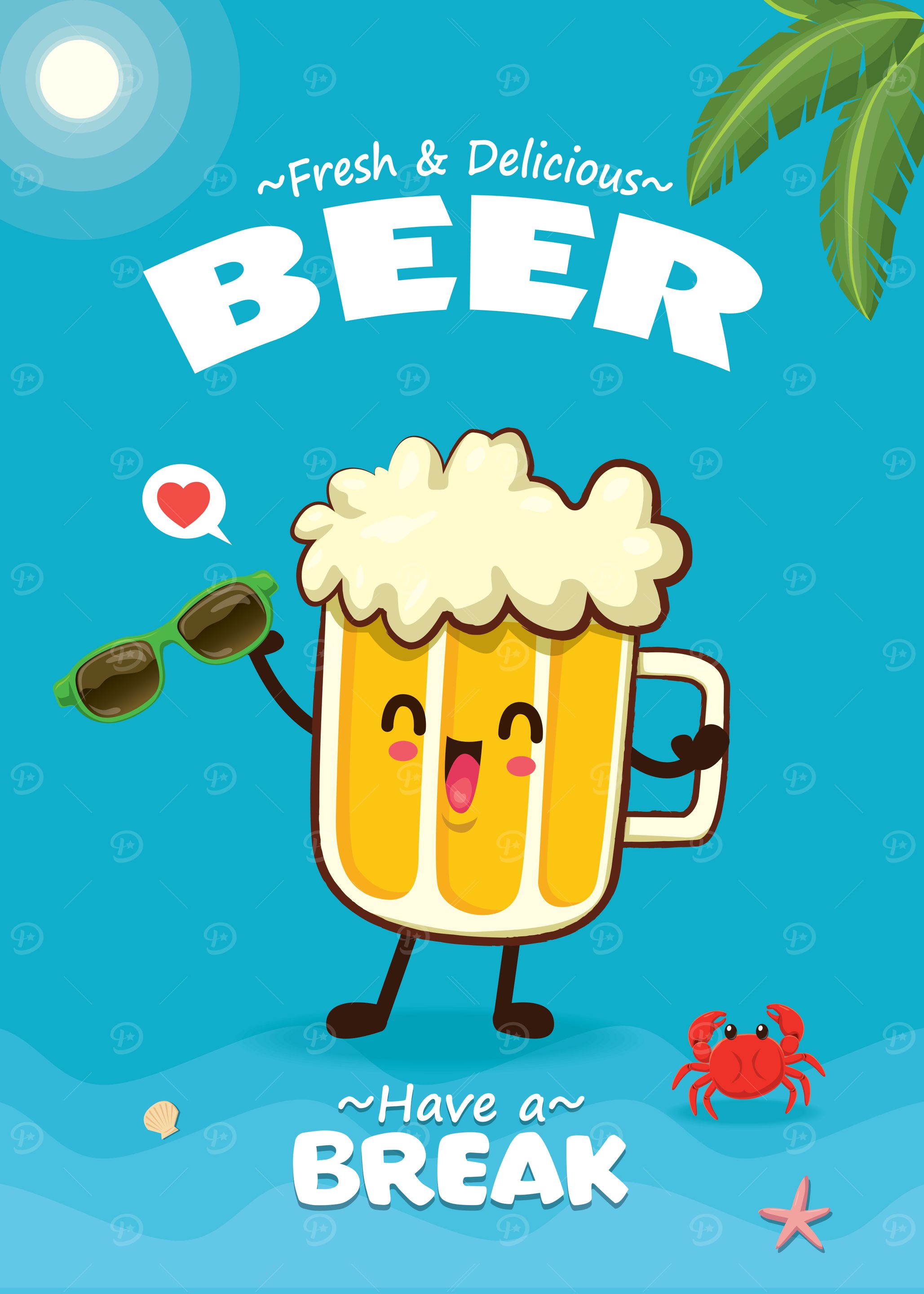 Summer poster design