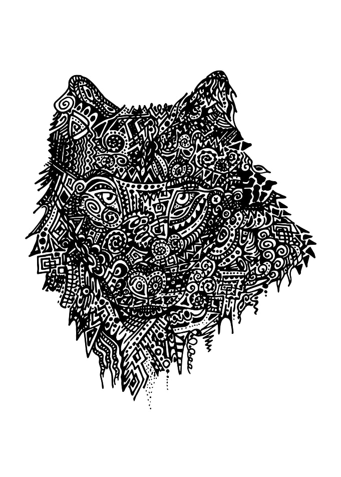 Abstract Wolf