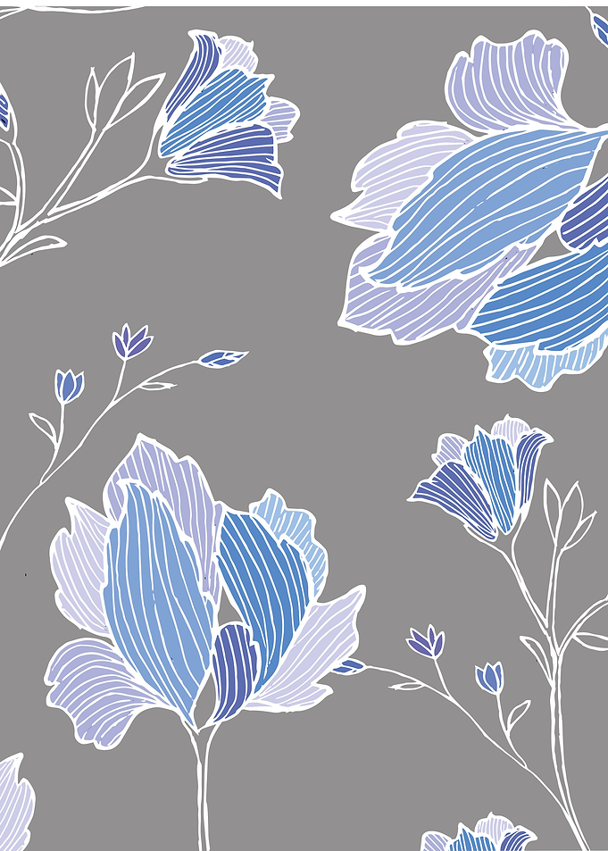 Flores azules