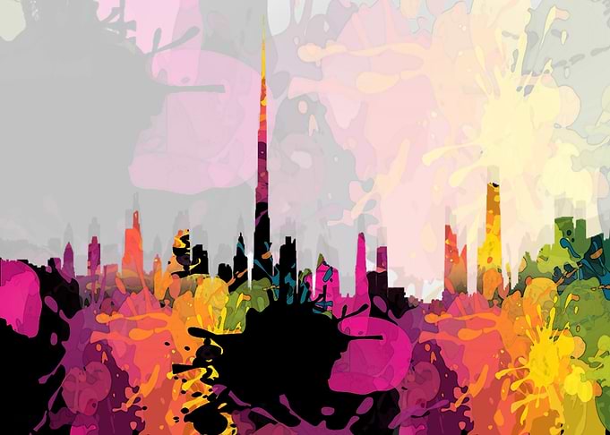 Burj Khalifa City View