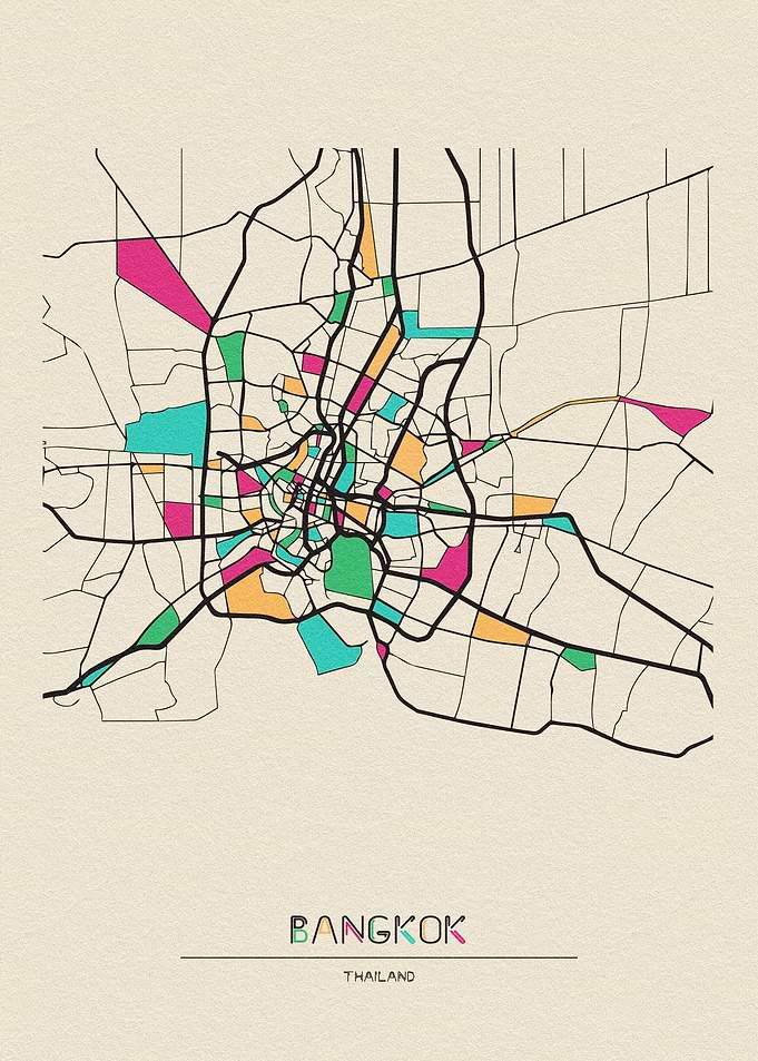 Bangkok Map