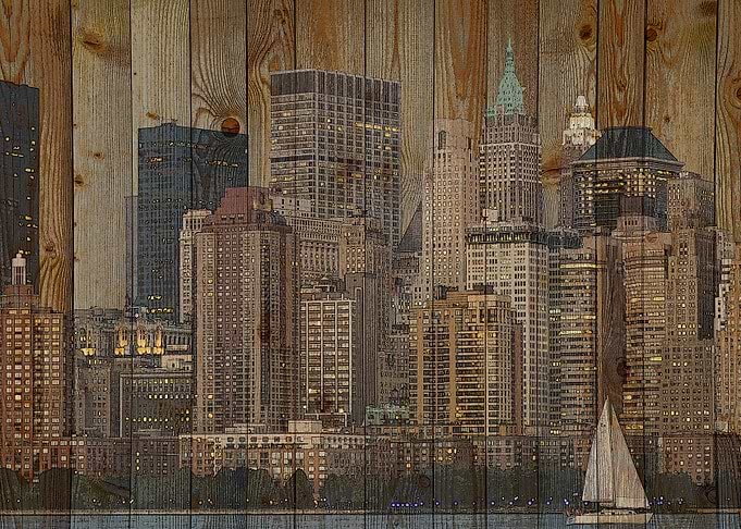 Skyline of New York USA
