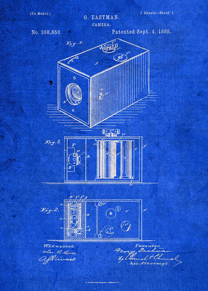 Eastman Camera Patent