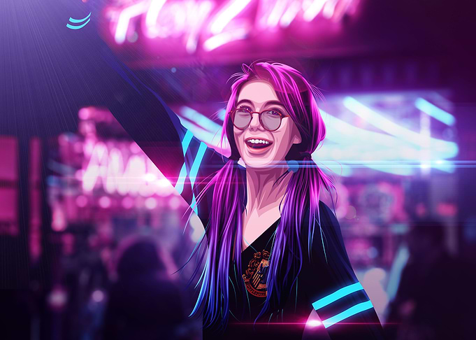 neon