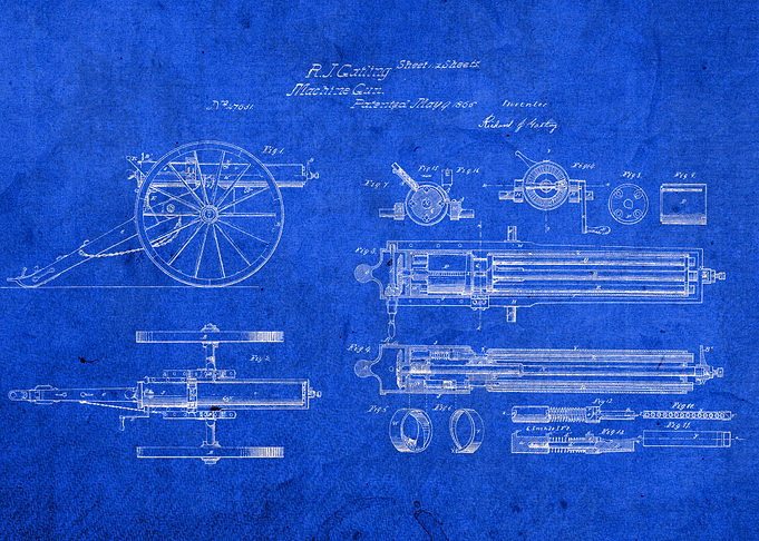 Gatling Gun Patent