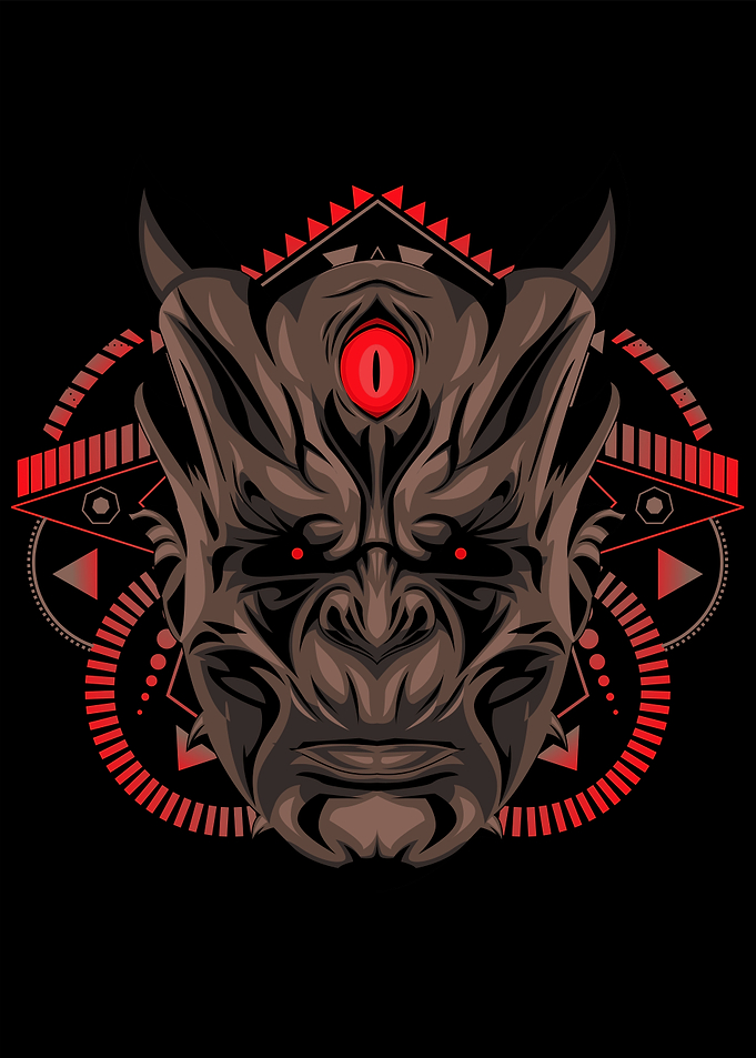 OLD DEVIL SCARED GEOMETRY