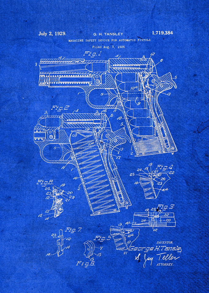 Gun Machine Safety Patent