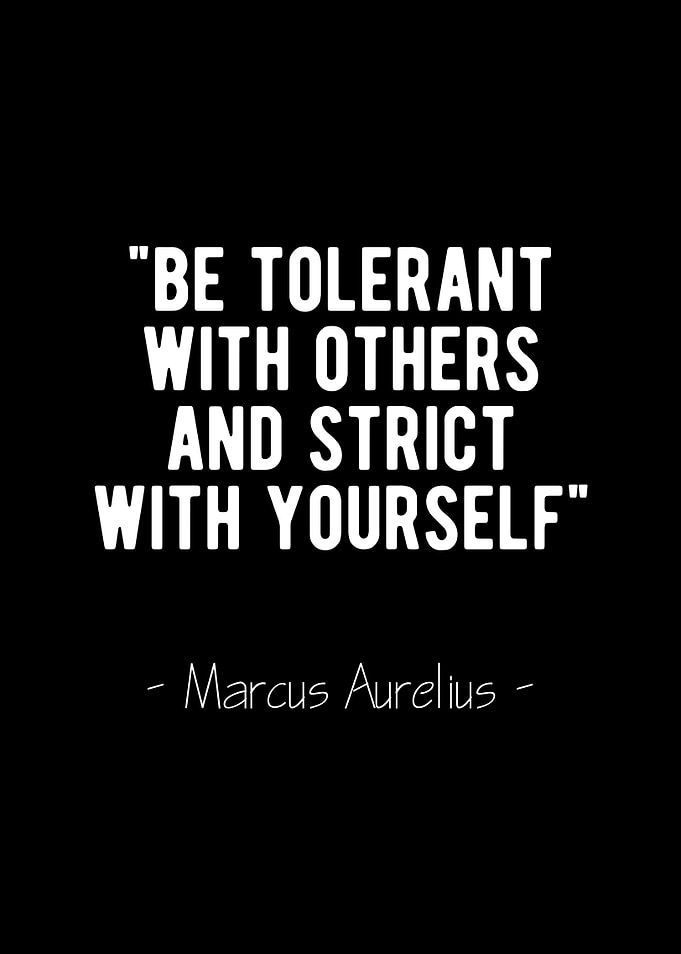 Bar High Up Stoic Quote