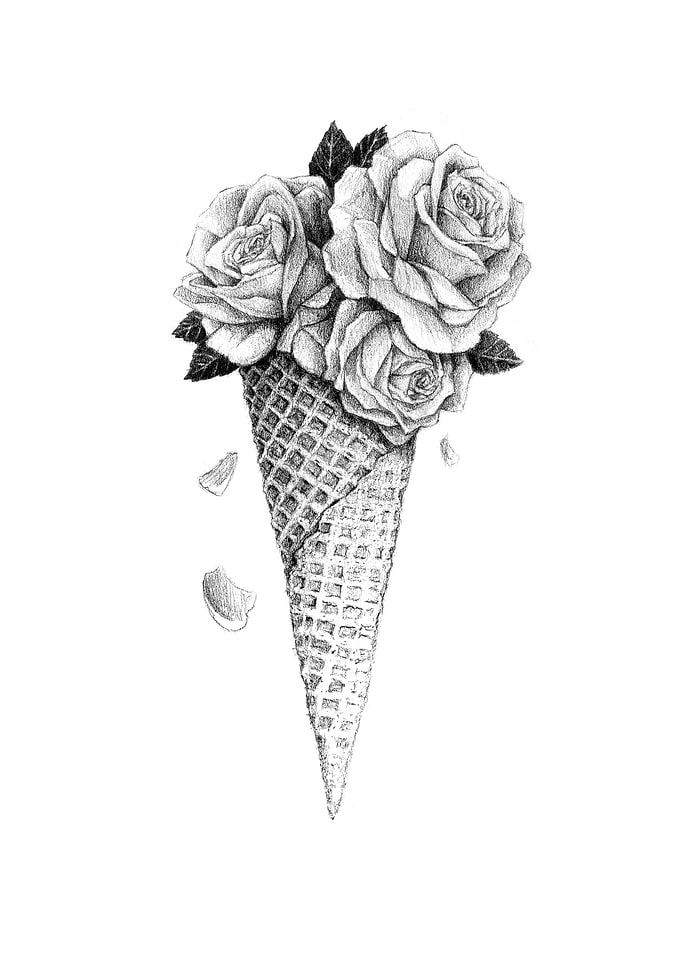 Ice Cream Roses