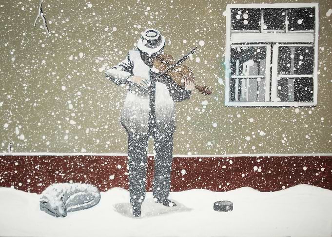 Old musician