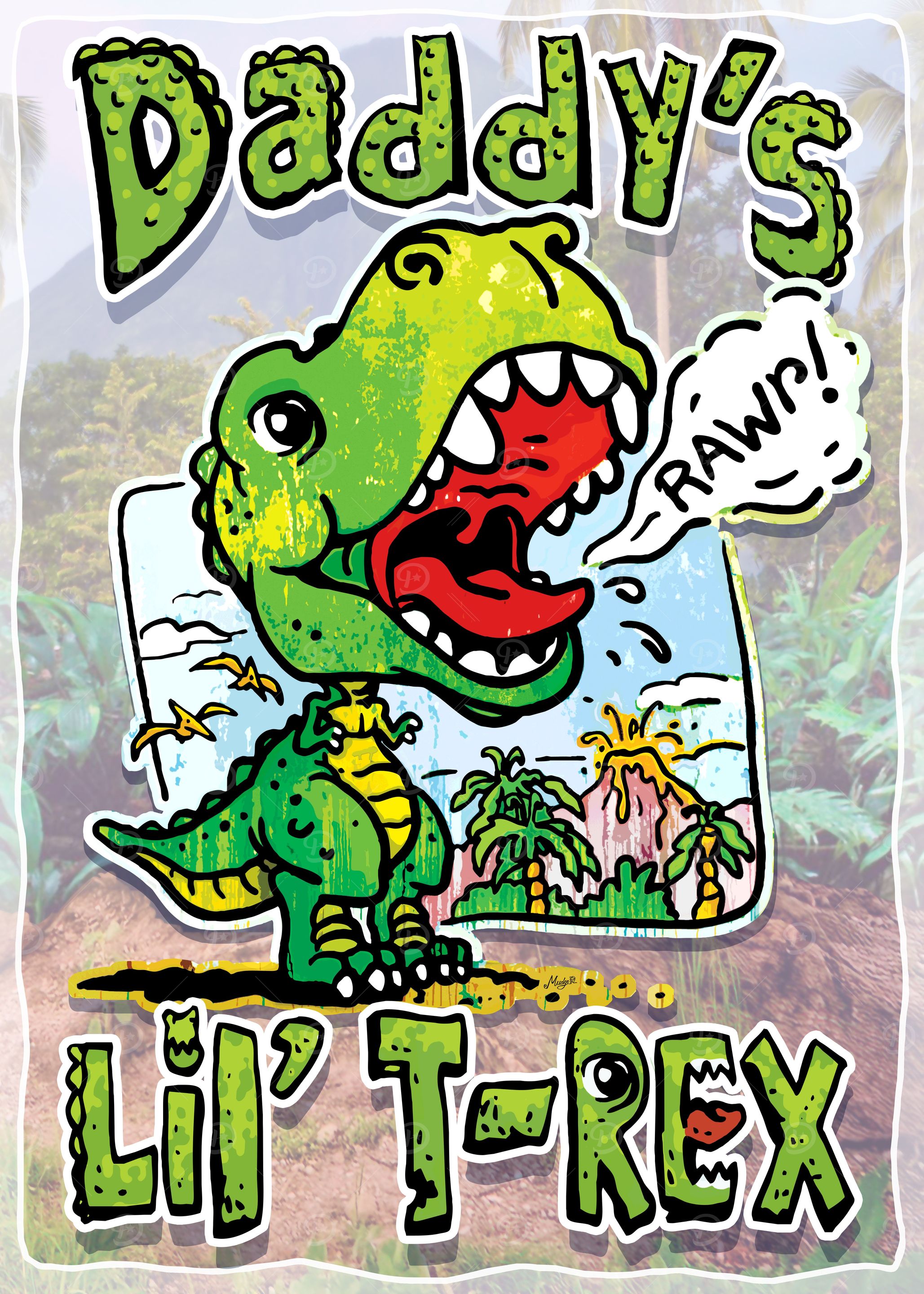 Daddys Little T Rex