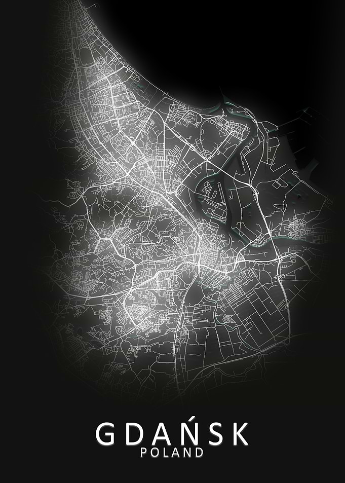 Gdask Poland City Map