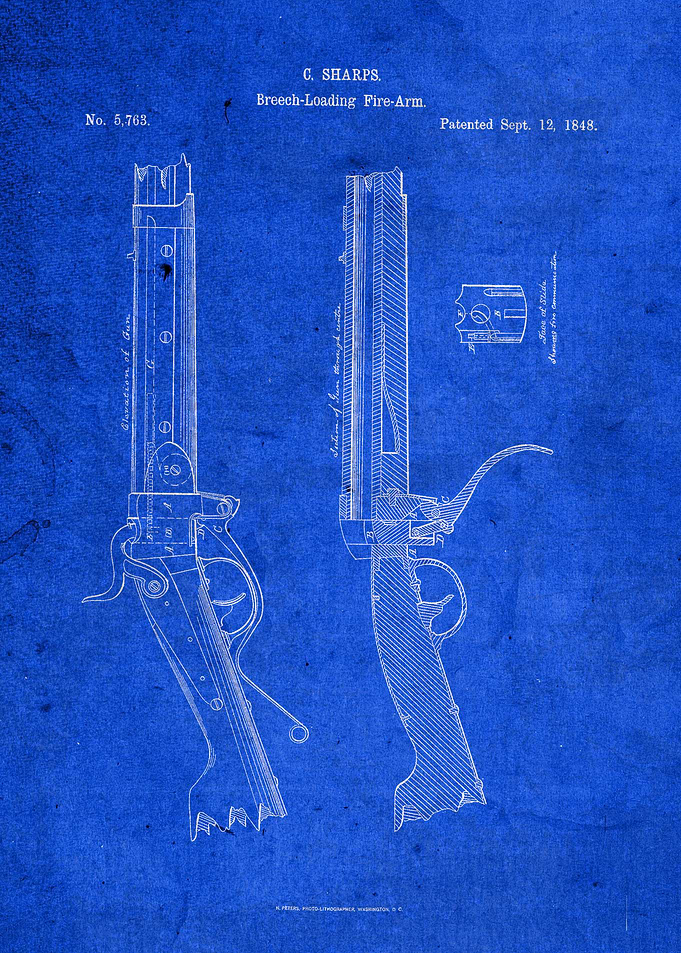 Breech Loading Gun Patent
