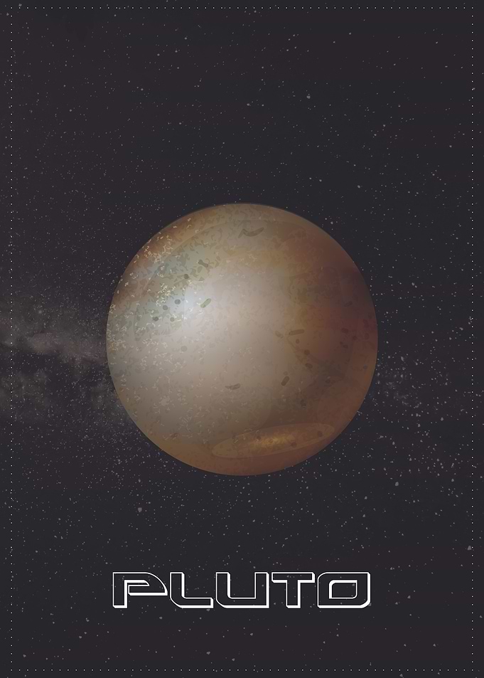 Pluto Planet Cosmos Astro