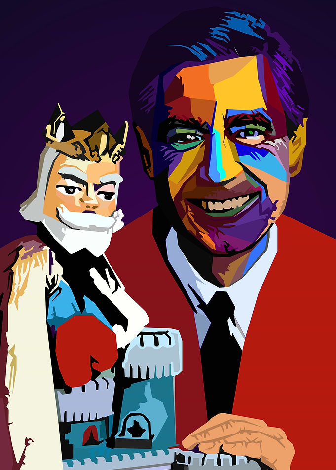 Fred Rogers Wpap Popart