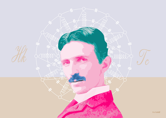 Iconic Portrait of Nikola