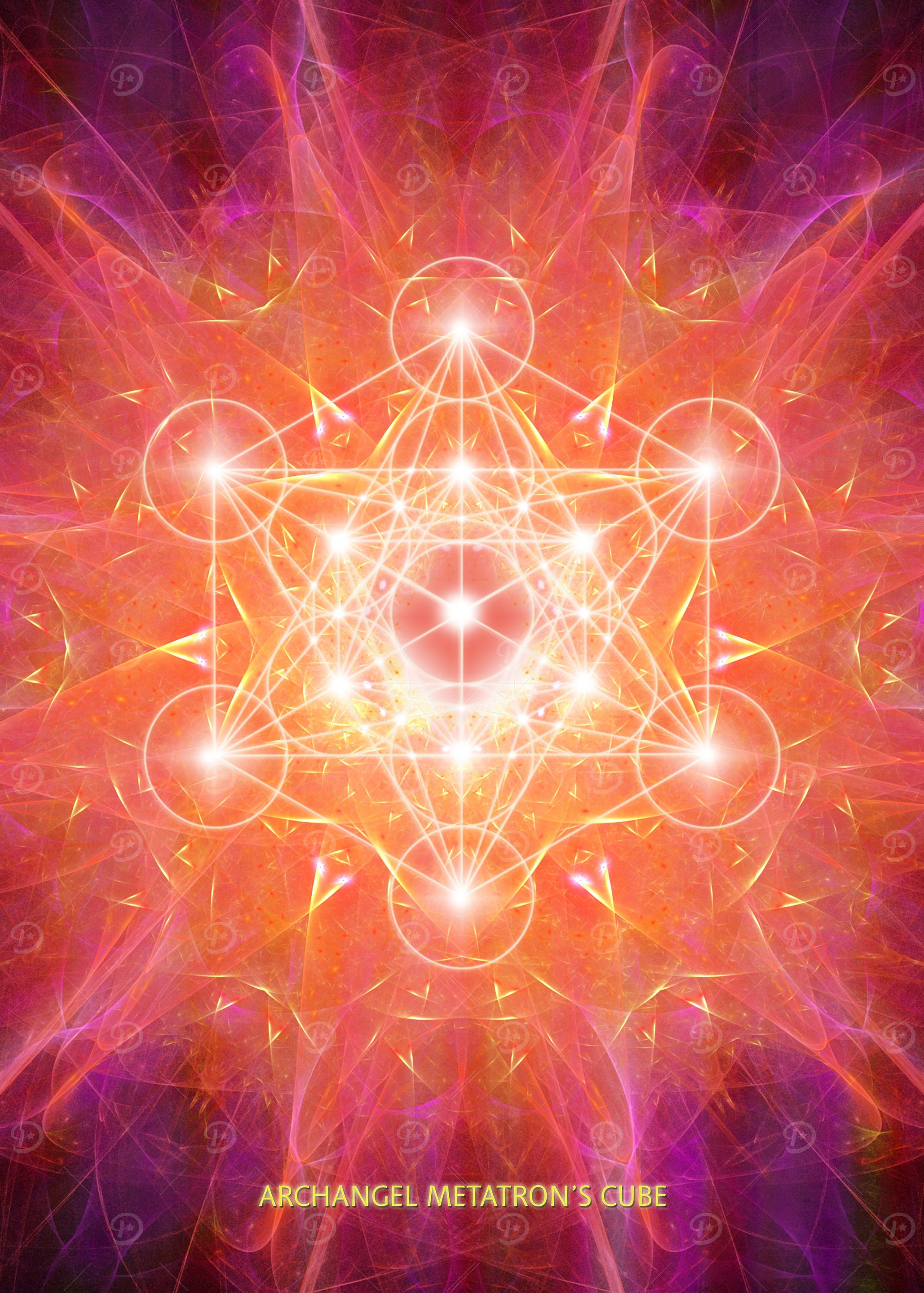 Metatron Cube No2