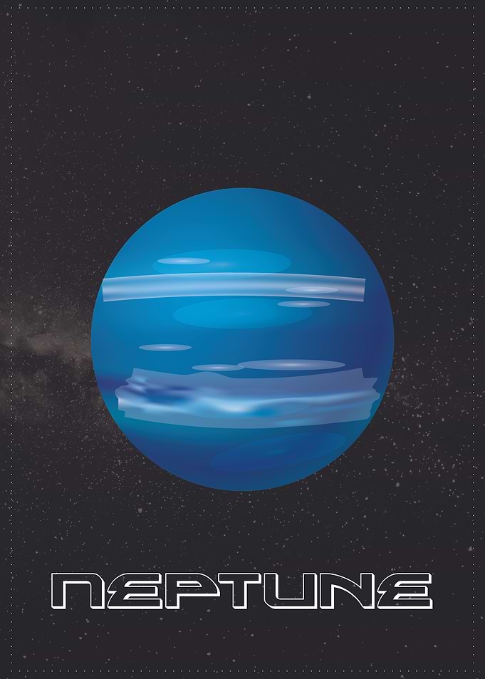 Neptune Planet Cosmos Astro