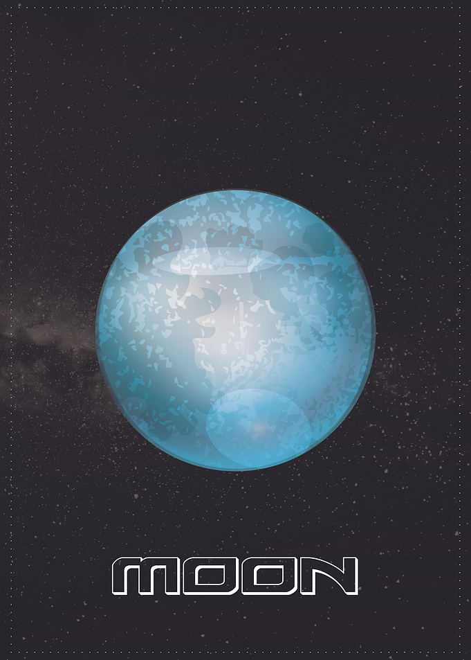 Moon Planet Cosmos Astro