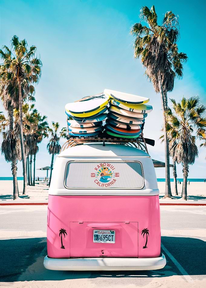 Van Life In Pink