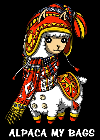 Llama Alpaca My Bags