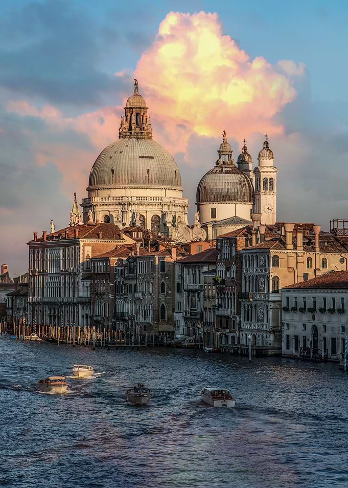 Sunset in Venice