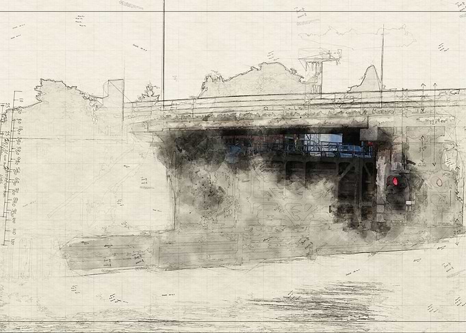 Architectural sketch