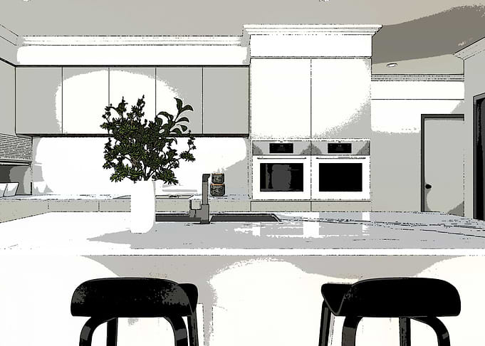 Kitchen area