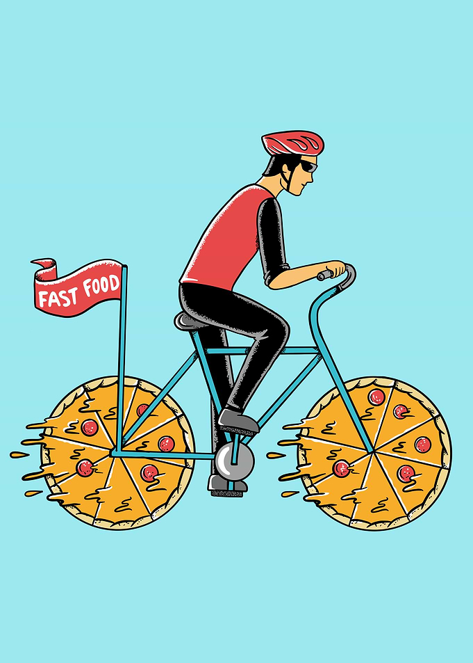 Pizza Bicycle