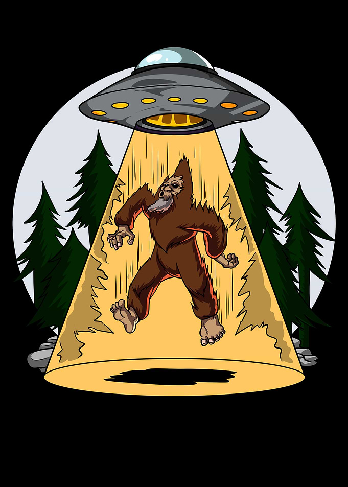 Bigfoot Alien Abduction