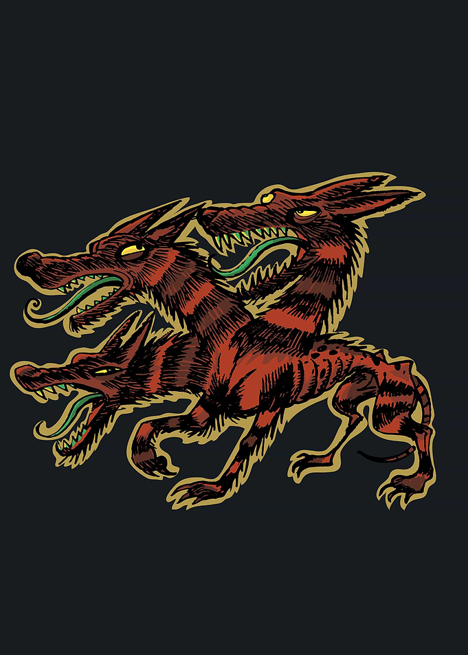 mythical dog cerberus