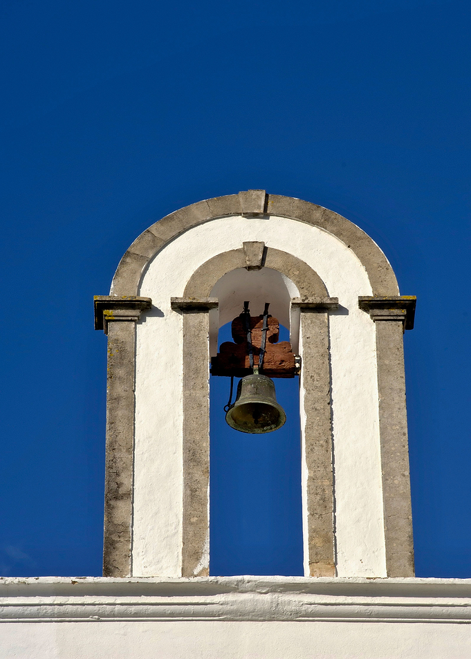 Small historic bell tower
