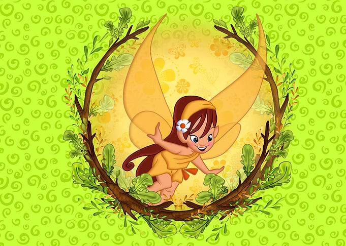fairy of spring and summer