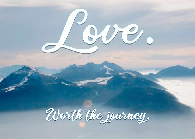 Mountain top Love worth