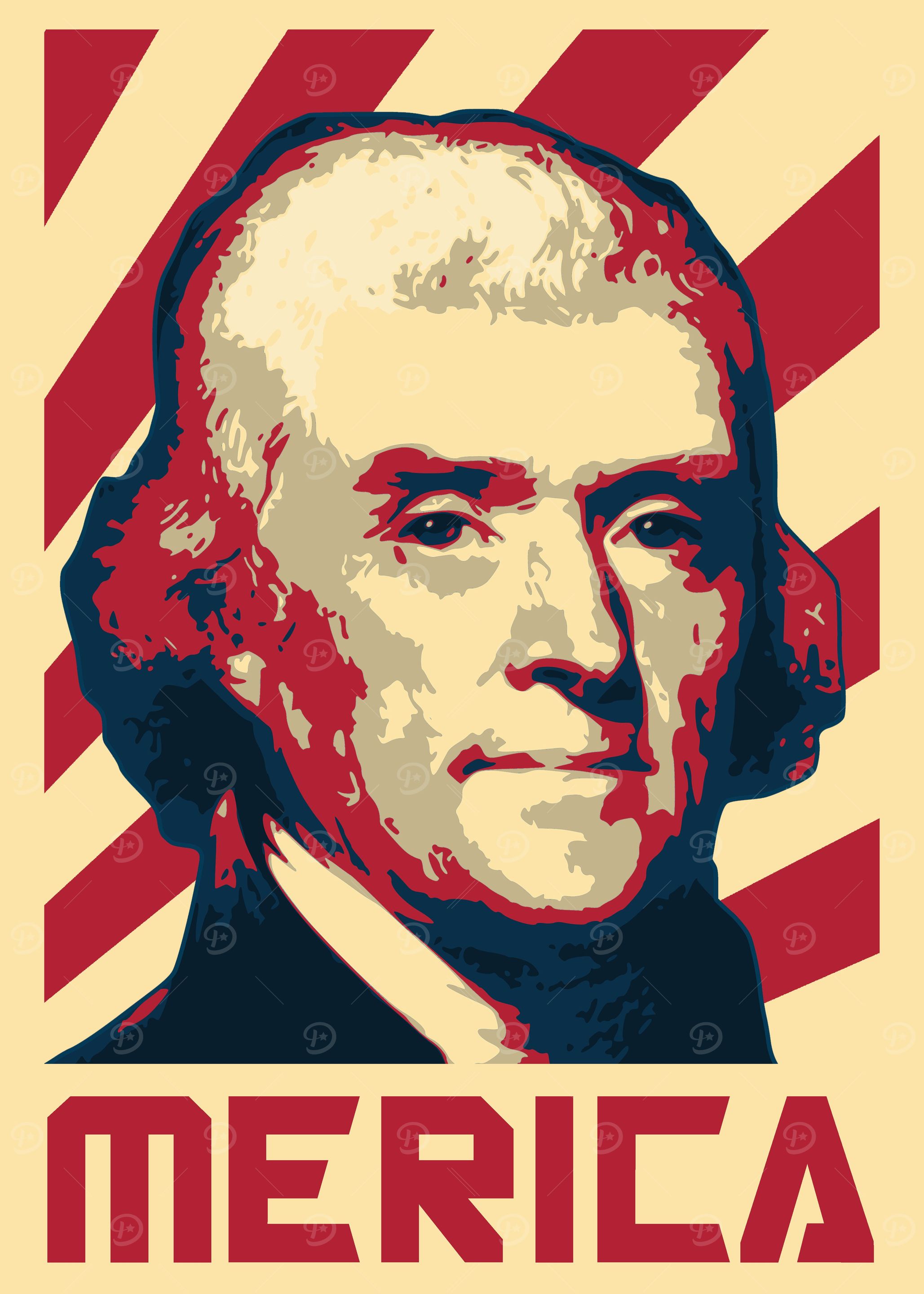 Thomas Jefferson Retro